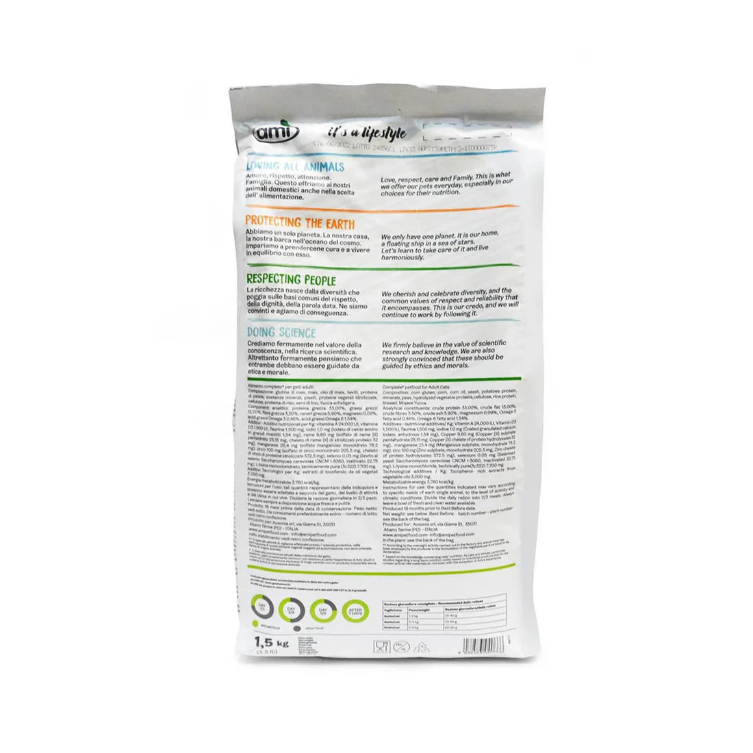 Ami Vegan Cat Food - Adult Dry Cat Food 1.5kg
