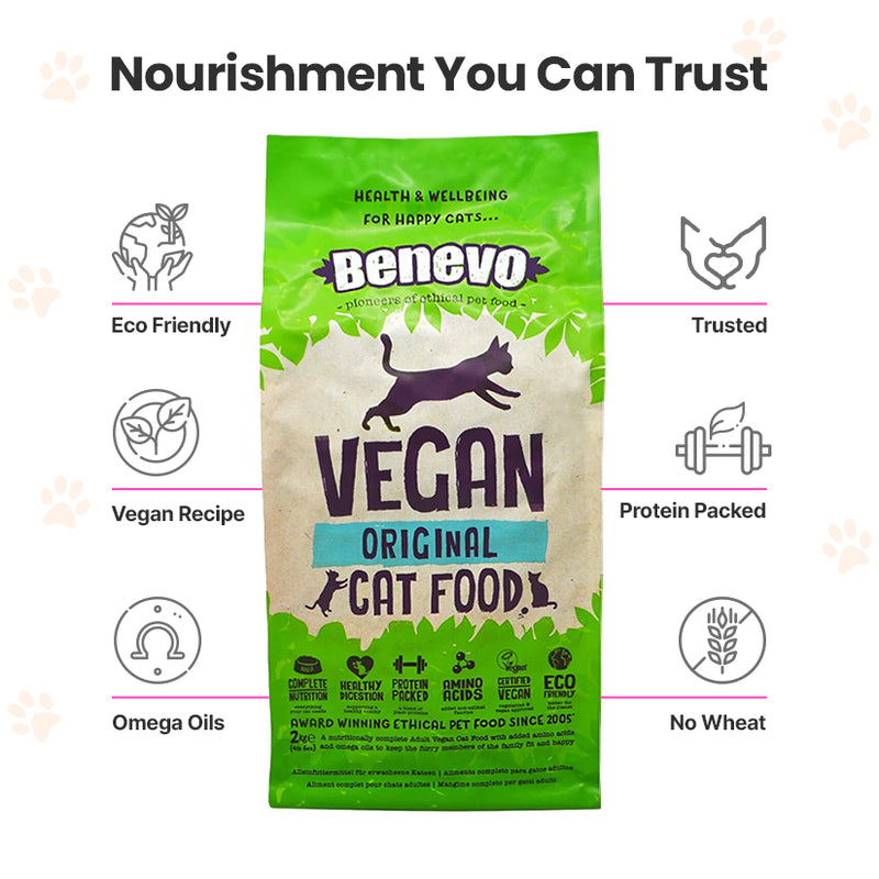 BENEVO Vegan Cat Food 2KG