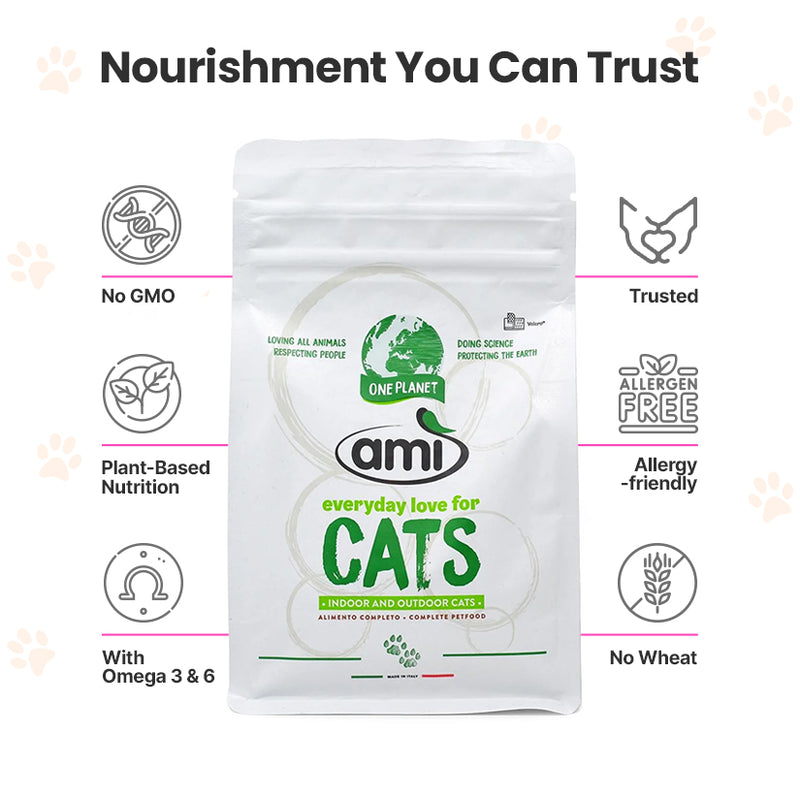 Ami Vegan Cat Food - Adult Dry Cat Food 300g