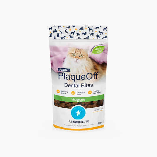 PlaqueOff Dental Bites Cat 60g